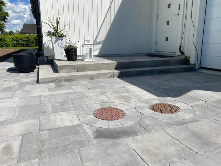 stenläggning trappa